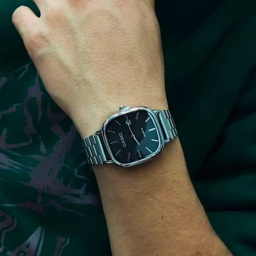 Casio Luxusuhr, 36 mm – Wasserdicht | Edelstahl Kleiderkunst 