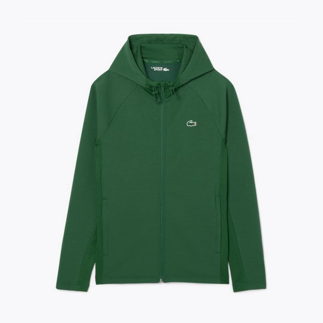Lacoste Atmungsaktive Sport-Trainingsjacke Kleiderkunst Grün S 