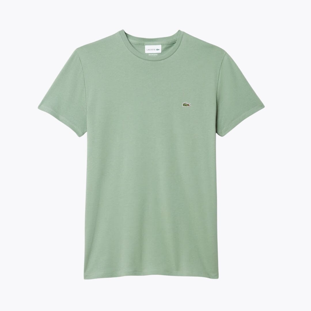 Lacoste Cotton Pima T-Shirt Kleiderkunst Grün S 