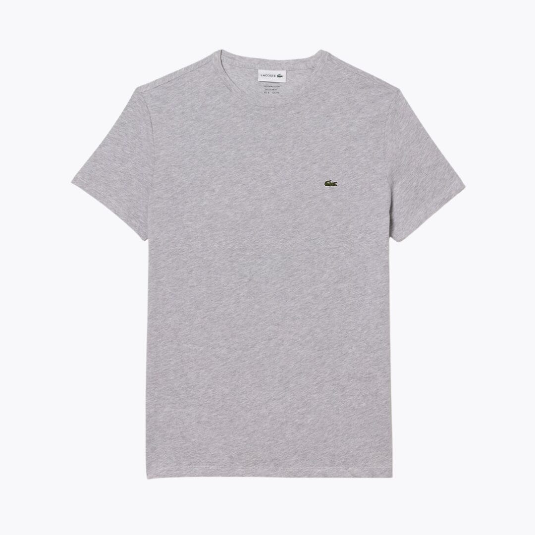 Lacoste Cotton Pima T-Shirt Kleiderkunst Hellgrau S 